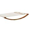 Buy cheap Pool Sun Lounger Outdoor Furniture Red Brown Wooden Lounger For Adults / Kids from wholesalers