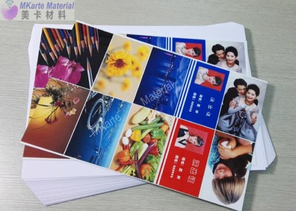 Buy cheap A3 Size 0.76mm Silk Screen Printing PVC Core Sheet from wholesalers