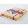 Buy cheap Gold Edge Kraft Cardboard Hard Cover Notebook Perfect Binding And Pendant from wholesalers