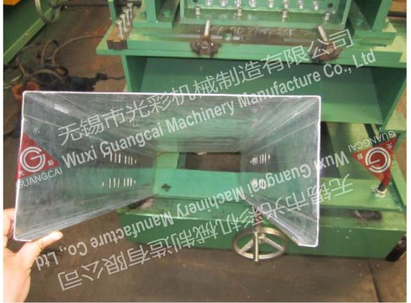 Buy cheap Metal Seamless Rain Gutter 0.3mm Cold Roll Forming Machine from wholesalers