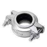 Forged Stainless Steel 304 316 316L High Pressure Grooved Tube Joint Clamp 1"-4"