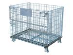 Collapsible 1000kg Metal Wire Mesh Container Pallet