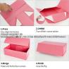 Buy cheap Gift Box Magnetic Closure Lid Gift Box For Presents, Bridesmaid Gifts Box, Cute Box, Birthday, Luxury For Gift Pack from wholesalers
