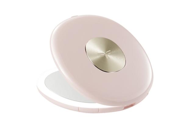 Buy cheap Push Button Pink Blue 600mAh 1W 600K Sublimation Pocket Mirror from wholesalers