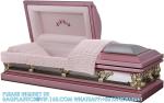Casket Orion Series Steel Casket (White And Gold) Handcrafted Funeral Casket -