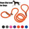 Buy cheap Slip Braided Rope Heavy Duty Dog Leash No Pull Training Lead Nylon Material from wholesalers