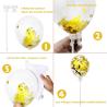 Buy cheap Birthday Paper Fans Banner Confetti Balloon Fireworks Golden Cupcake Topper For Gold Theme Party Decor Girl Boy Kid from wholesalers