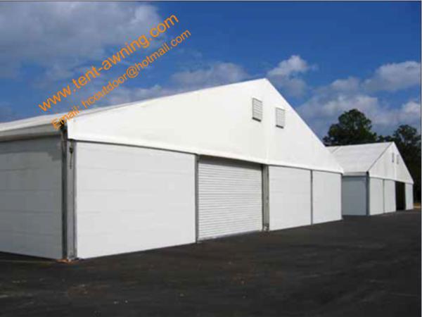 Buy cheap Durable Industrial Storage Tent Aluminum Structure Waterproof Wind Resistance from wholesalers