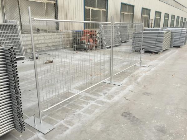 Buy cheap OD 32 Pipes Secure Temporary Fencing Construction Site Fence Panels Industrial Style from wholesalers