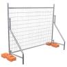 Buy cheap 75*75mm Hot Dip Galvanized Temporary Security Fencing from wholesalers