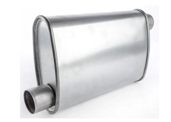 Buy cheap Stainless Steel Oval Shaped 2.25 Inch SS409 Universal Exhaust Muffler from wholesalers