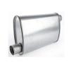 Buy cheap Stainless Steel Oval Shaped 2.25 Inch SS409 Universal Exhaust Muffler from wholesalers