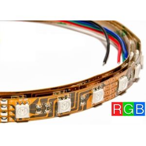 Buy cheap SMD5050 RGB flexible led strip light colour changing from wholesalers