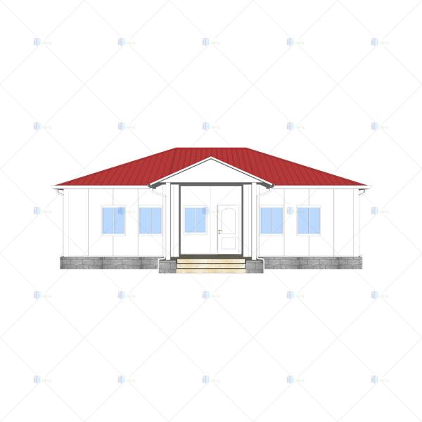 Buy cheap Heya-3B03-A China 3 room sandwich panel house best selling modern design from wholesalers