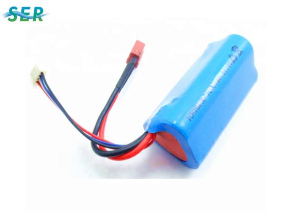 Buy cheap Remote Control Helicopter Quadcopter Drone Battery High Current 18650 Li Ion 11.1V 1500mAh from wholesalers