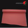 Buy cheap Pink Fiberglass Welding Blanket Deck Fire Washable Fiberglass Silicone Fabric from wholesalers