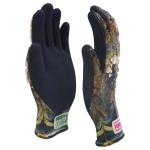 Digital Print TPR Impact Protection Garden Gloves Latex Coated Palm For All