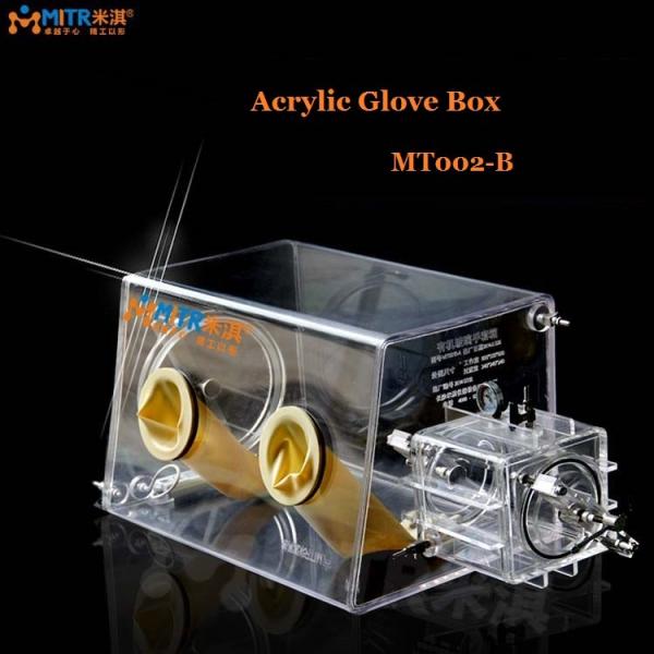 Buy cheap Durable Anaerobic Glove Box , Crystal Clear Table Top Glove Box Mt002 B from wholesalers