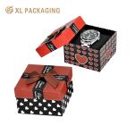 Matt Lamination Watch Paper Box , Earrings Necklace Paper Gift Packaging Box