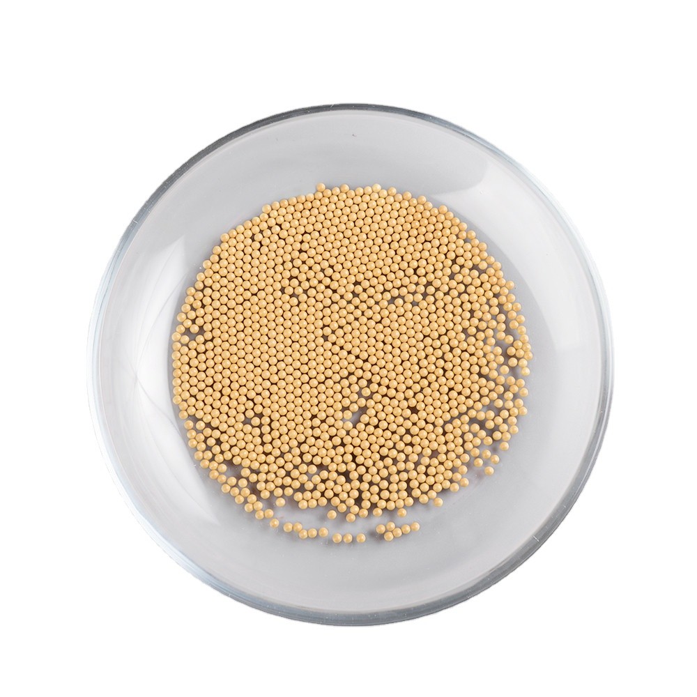 High Purity Yellow Ceria Stabilized Zirconium Beads Grinding Media with Density of 3.8kg/L