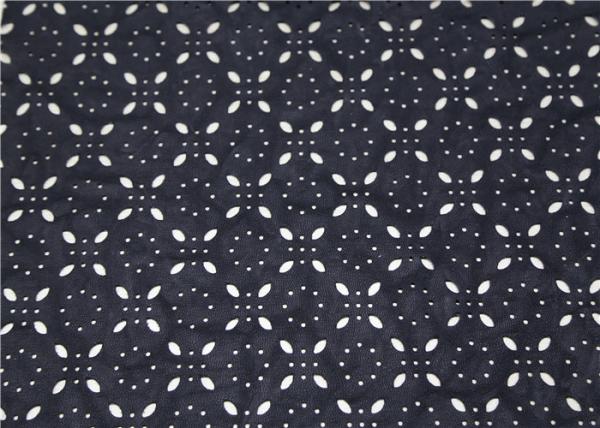Buy cheap Waterproof Black Perforated Leather , Punched Pu Synthetic Leather from wholesalers