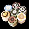 Buy cheap 20mm Personalized Game Plastic Poker Chips Colorful Stamping Token from wholesalers