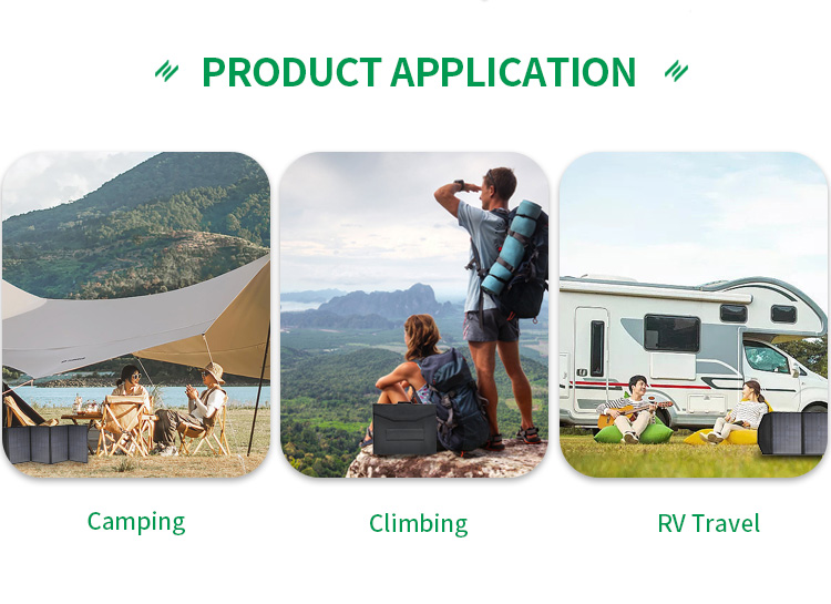EU Warehouse Panels Manufacturer Up Energy Tiny Charging System IP65 100W Foldable Solar Panel