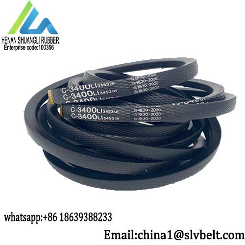 Buy cheap Rubber Banded Wear Resistant C V Belt Oil Resistant Width 22mm Height 14mm from wholesalers