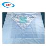 Buy cheap Medical Knee Arthroscopy Drape Disposable Surgical Sheets Blue Waterproof from wholesalers