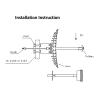 Buy cheap 1920-2170MHz 3G UMTS Grid Parabolic Antenna 21dBi Outdoor Base Station High Gain from wholesalers