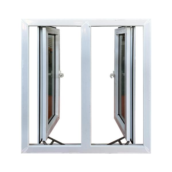 Buy cheap Wind Proof Casement Glass Windows PVC Hurricane Resistant Windows from wholesalers