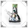 Buy cheap 7MM Glass Smoking Water Pipes Hand Drawing Rick And Morty On Glass Hookah Bongs from wholesalers