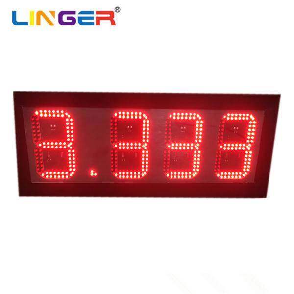 Buy cheap Waterproof Led Fuel Price Signs UV Protection For Service Station from wholesalers