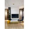Buy cheap Modern Customized White TV Cabinet With Storage Cabinet Mounted In TV Unit from wholesalers