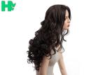 Monofilament Synthetic Glueless Long Natural Wigs For Black Women 250g