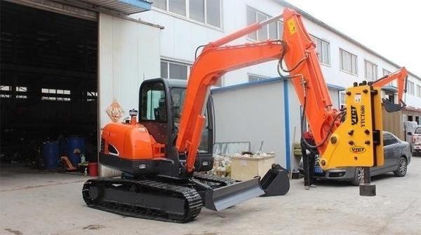Buy cheap 91kg Hydraulic Breaker Post Driver 2.5 Ton Excavator Post Driver Attachment from wholesalers