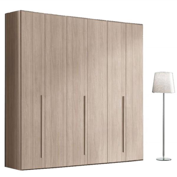 Buy cheap Contemperary 4 Doors Wooden Clothes Closet Wardrobe For Bedroom Storage from wholesalers