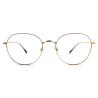 Buy cheap FM2573 Optical Full Rim Round Spectacle Frame , Metal Unisex Eyewear Frames from wholesalers