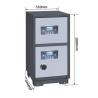 Buy cheap 371-460mm Width Deposit Box Safe for Cash and Jewelry Storage in Home or Office from wholesalers