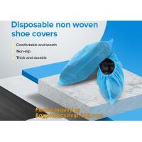 Buy cheap Disposable elastic pe/cpe non-woven shoes cover,Disposable waterproof CPE+PP non-woven shoe cover,Disposable nonwoven sh product