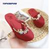 Buy cheap Summer Classy Lady PE Slipper Bling Diamond Beach Season from wholesalers