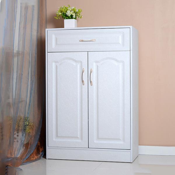 Buy cheap White One Drawer 20 Pairs 1.2M Solid Wood Shoe Cabinet from wholesalers