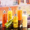Buy cheap Sport Pure Portable Glass Beverage Bottle Triangle Shaped For Soft Drinking from wholesalers