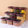 Buy cheap 5PCS BPA Free 600ml Plastic Food Storage Containers With Airtight Lids from wholesalers