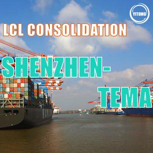 Buy cheap NVOCC Worldwide Lcl Shipping Service From Shenzhen To Tema Each Thu from wholesalers