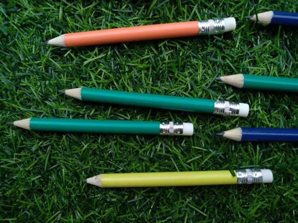 Buy cheap round golf pencil , wood golf pencil , golf pencil , wooden golf pen , wooden golf pencil from wholesalers