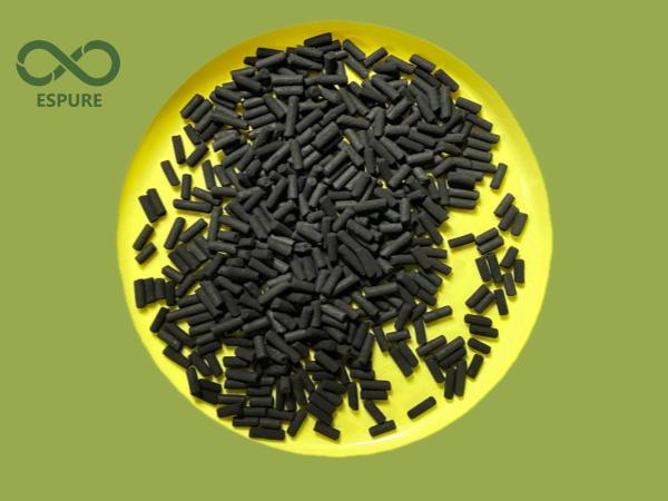 H₂S Capacity 0.250 g/cm3 Impregnated Activated Carbon Particles Black Customizab