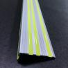 Buy cheap L Shape Photoluminescent Anti Slip Stair Nosing With 29600mcd/M2 Brightness Yellow Green from wholesalers