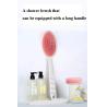 Buy cheap Household Silicone Shower Brush Double Sided Rubber Silicone Cleaning Tools for Back Massage from wholesalers