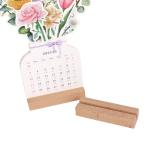 Wood Base Wooden Menu Holder Table Card Holder Postcard Photo Picture Display